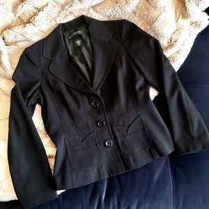 Petite Sophisticate Blazer Dress Jacket